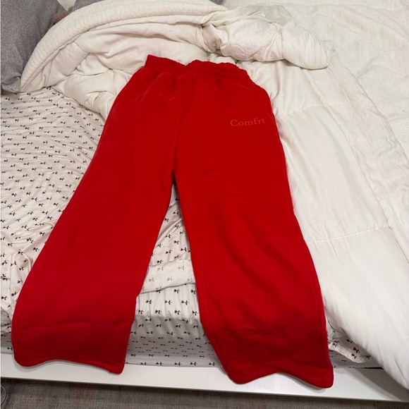 Comfrt Pants - Comfit Women's Red Sweatpants